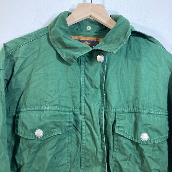 Pres De Chamomix Utility Field Jacket Green Women’s Medium - Picture 11 of 12